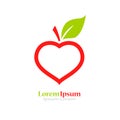 I like fruits conceptual icon Royalty Free Stock Photo