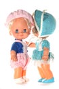 I'll tell you a secret (dolls) Royalty Free Stock Photo