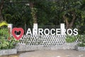 I love Arroceros sign in Manila