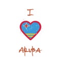 I love Aruba t-shirt design.