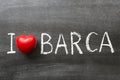 I love Barca