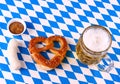 I Love Beer - Munich Oktoberfest concept Royalty Free Stock Photo