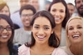 I love being a part of this team. Cropped portrait of a diverse group of businesspeople.