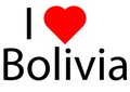 I love Bolivia