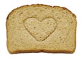 I Love Bread - Isolated