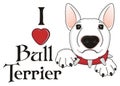 I love bull terrier