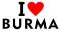 I love Burma