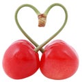 I love cherries Royalty Free Stock Photo