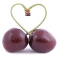 I love cherries Royalty Free Stock Photo