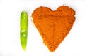 I love Chilli Royalty Free Stock Photo