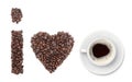 I love coffee Royalty Free Stock Photo