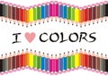 I Love Colors Pencils