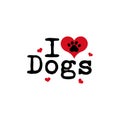 I Love Dogs icon.