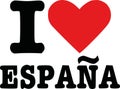 I love espana - spain