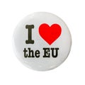 I Love The EU Badge