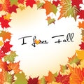 I love Fall