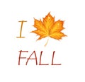 I love fall