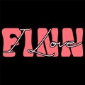 I Love Finn, Happy valentine shirt print template, 14 February typography