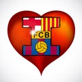 I love footbal club barcelona.