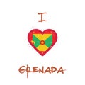I love Grenada t-shirt design.
