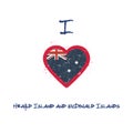 I love Heard and McDonald Islands t-shirt design.