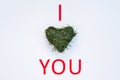 I Love / Heart You Royalty Free Stock Photo