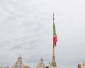 I love Italy. Italian national flag. stop coronavirus. quarantine in italy. copy space. Italian national colors. keep calm and Royalty Free Stock Photo