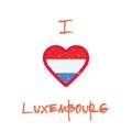 I love Luxembourg t-shirt design.