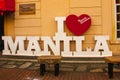 I Love Manila, Philippines Royalty Free Stock Photo
