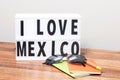 I love mexico lightbox