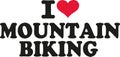 I love mountain biking