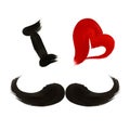 I love mustache