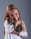 I love my kitten Royalty Free Stock Photo