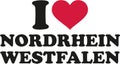 I love North Rhine-Westphalia german