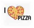 I love pizza