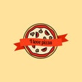 I love pizza icon