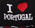 I Love Portugal - lettering with heart