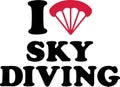 I love Skydiving