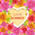 I love summer