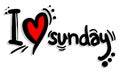 I love sunday