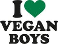 I love vegan boys