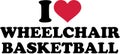 I love Wheelchair basketball