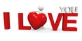 I love you Royalty Free Stock Photo