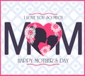 `i love you mom`, mothers day graphics