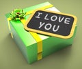 I love You Present Means Special Dates