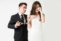 I`m not ready to get married yet Royalty Free Stock Photo