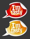 I`m tasty stickers