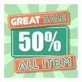 Vector discount sales badges great sale