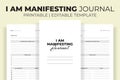 I Am Manifesting Journal KDP Interior