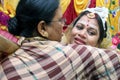 I Miss you mummy. The traditional Bengali wedding rituals quite meaningful and interesting Royalty Free Stock Photo